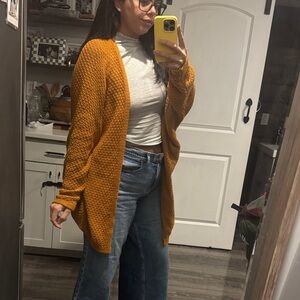Brandy Melville Mustard Cardigan